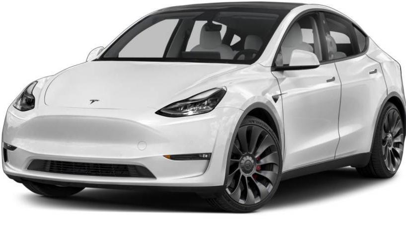 TESLA MODEL Y 2022 7SAYGAEE6NF573845 image